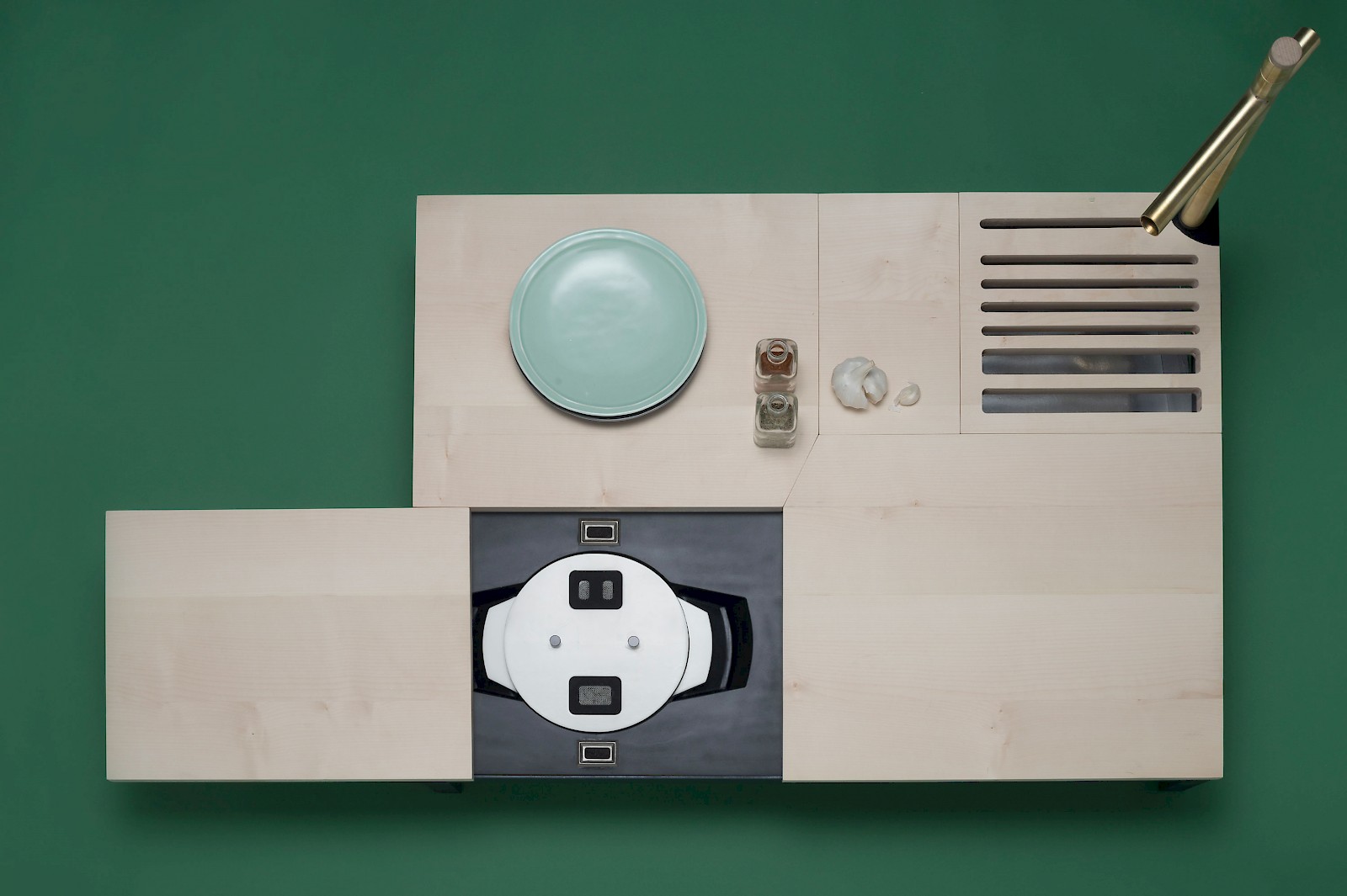 James – Kochen im Wohnzimmer